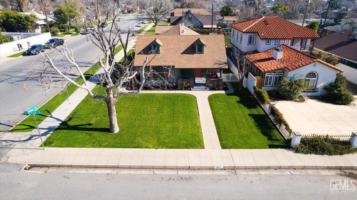 Undisclosed Address Bakersfield, CA 93305 - Photo 44 of 49 an aerial view of a house