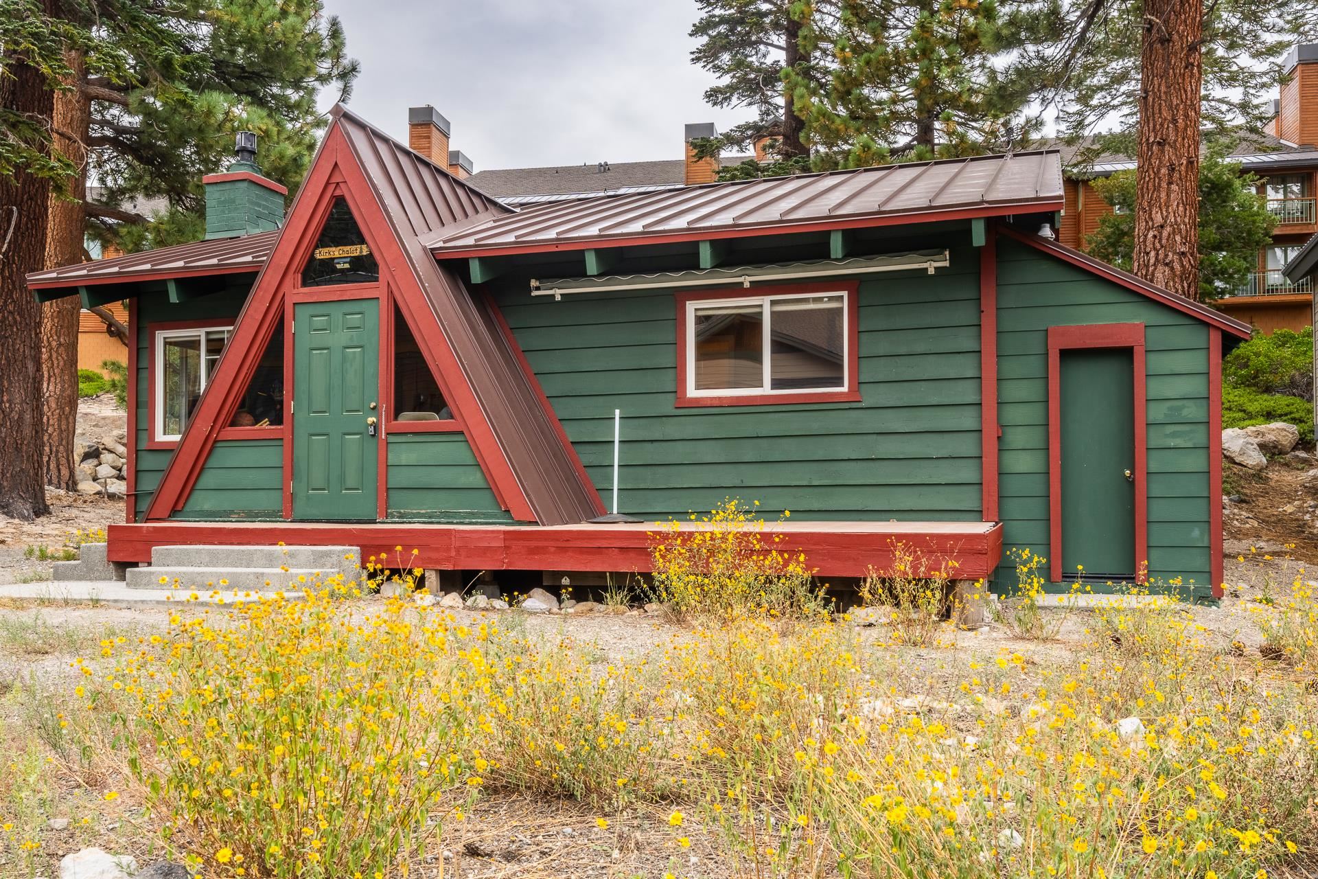 182 Davison Road Mammoth Lakes, CA 93546 - Photo 1 of 25 a view of backyard of house