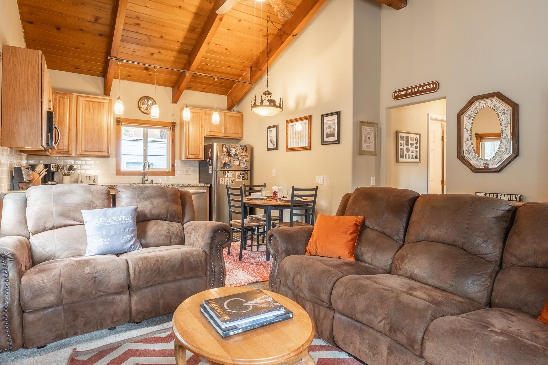 182 Davison Road Mammoth Lakes, CA 93546 - Photo 6 of 25 a living room with furniture and a large window