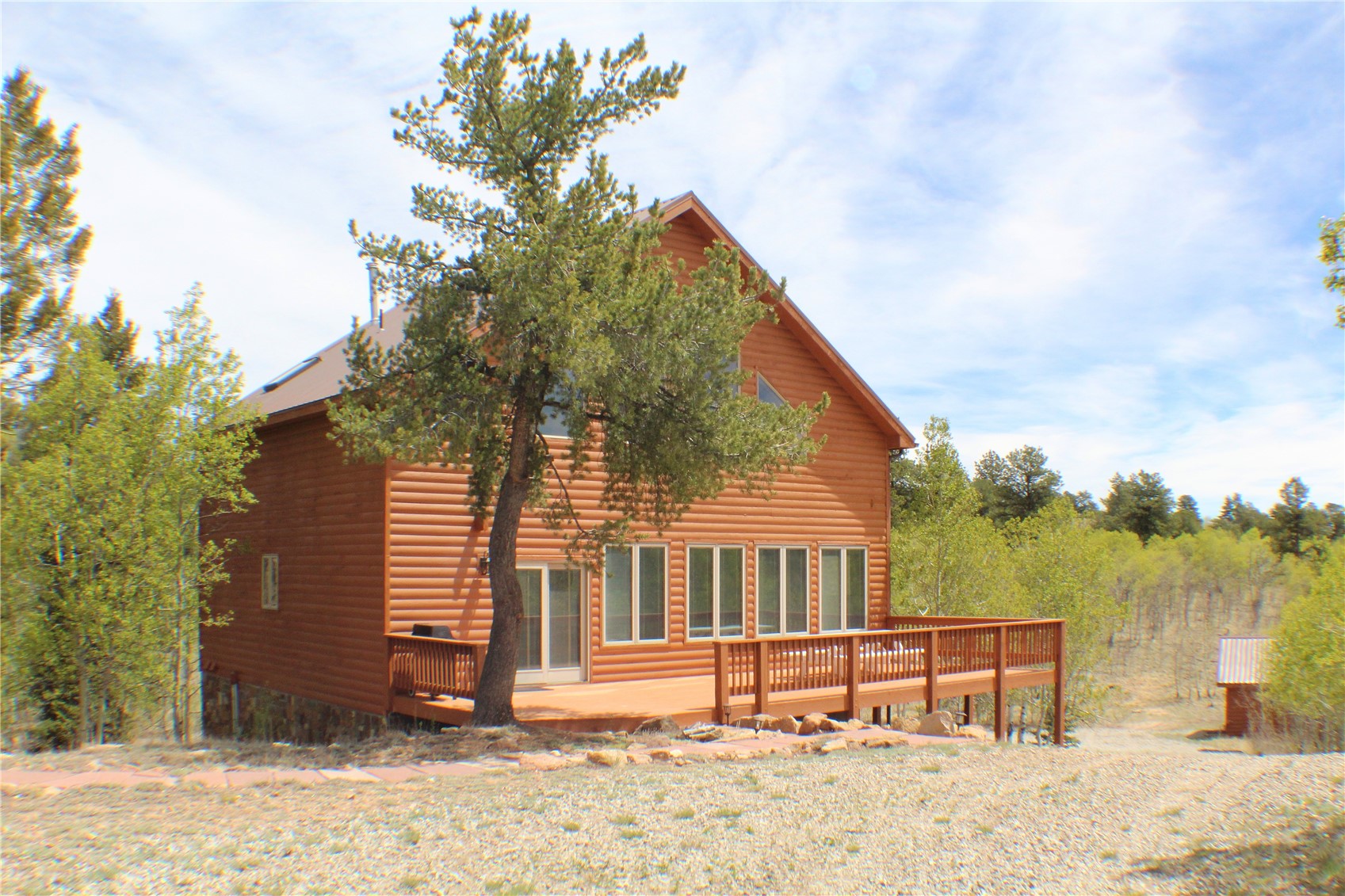 8221 Remington Road Como, CO 80432 - Photo 3 of 49 deck side