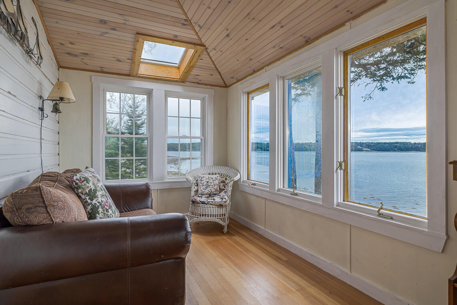 20 Lorimer Road Lamoine, ME 04605 - Photo 17 of 43 Water facing sunroom