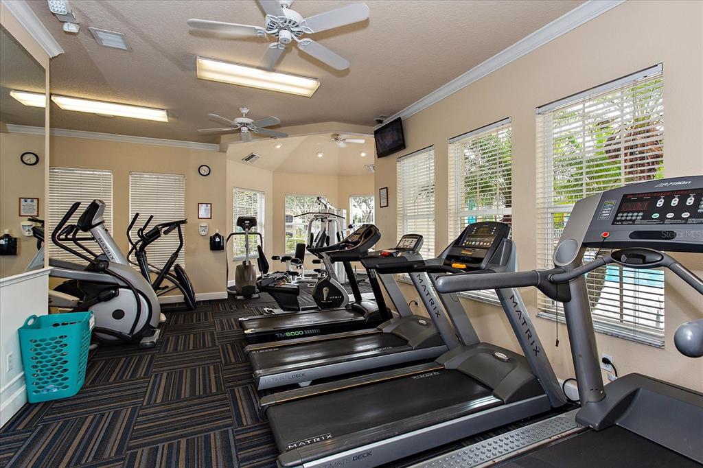 2307 Silver Palm Drive, Unit 202 Kissimmee, FL 34747 - Photo 26 of 34 a view of a room with gym equipment