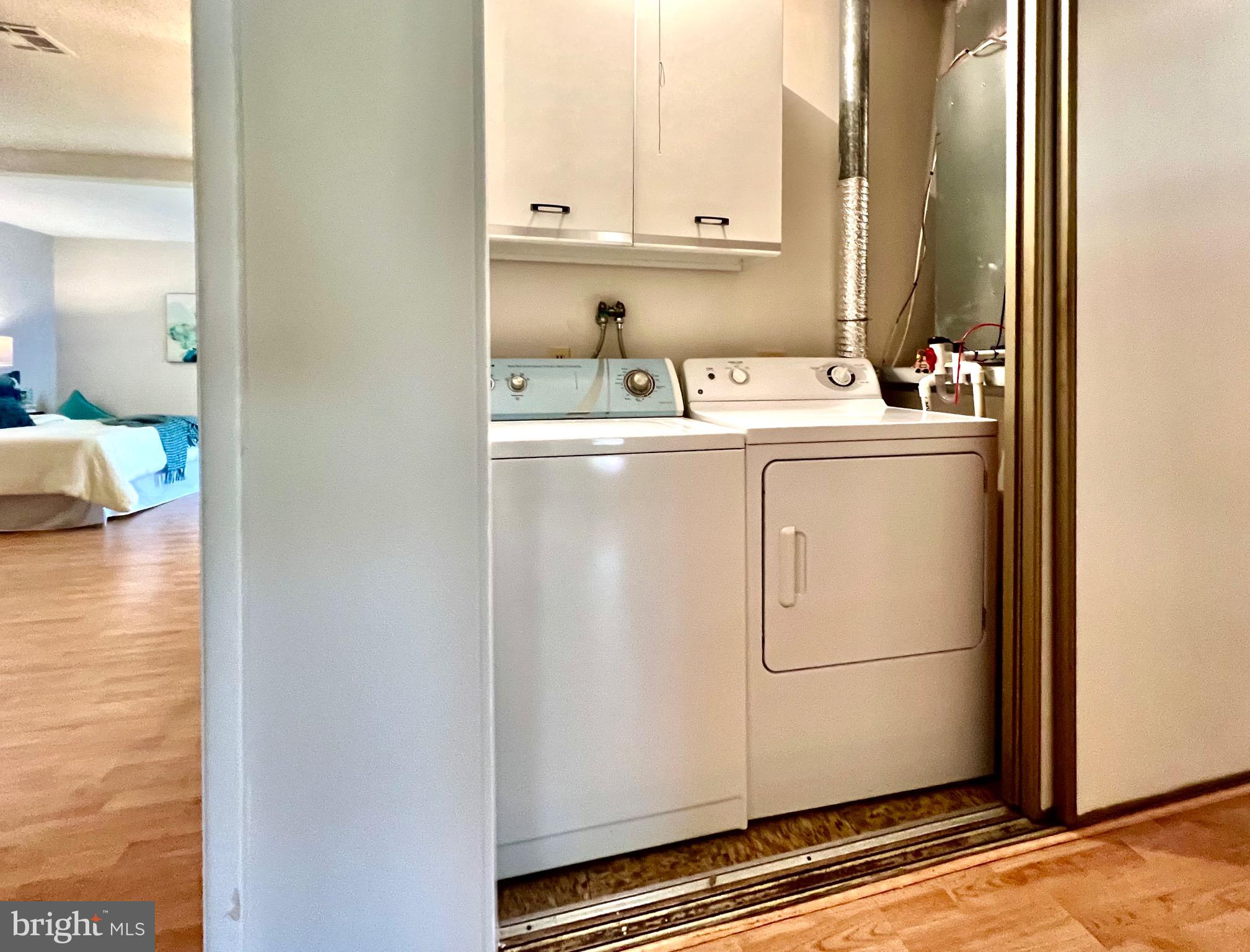 3413 St Leonards Court, Unit 110A Silver Spring, MD 20906 - Photo 24 of 50 Full-size washer & dryer.