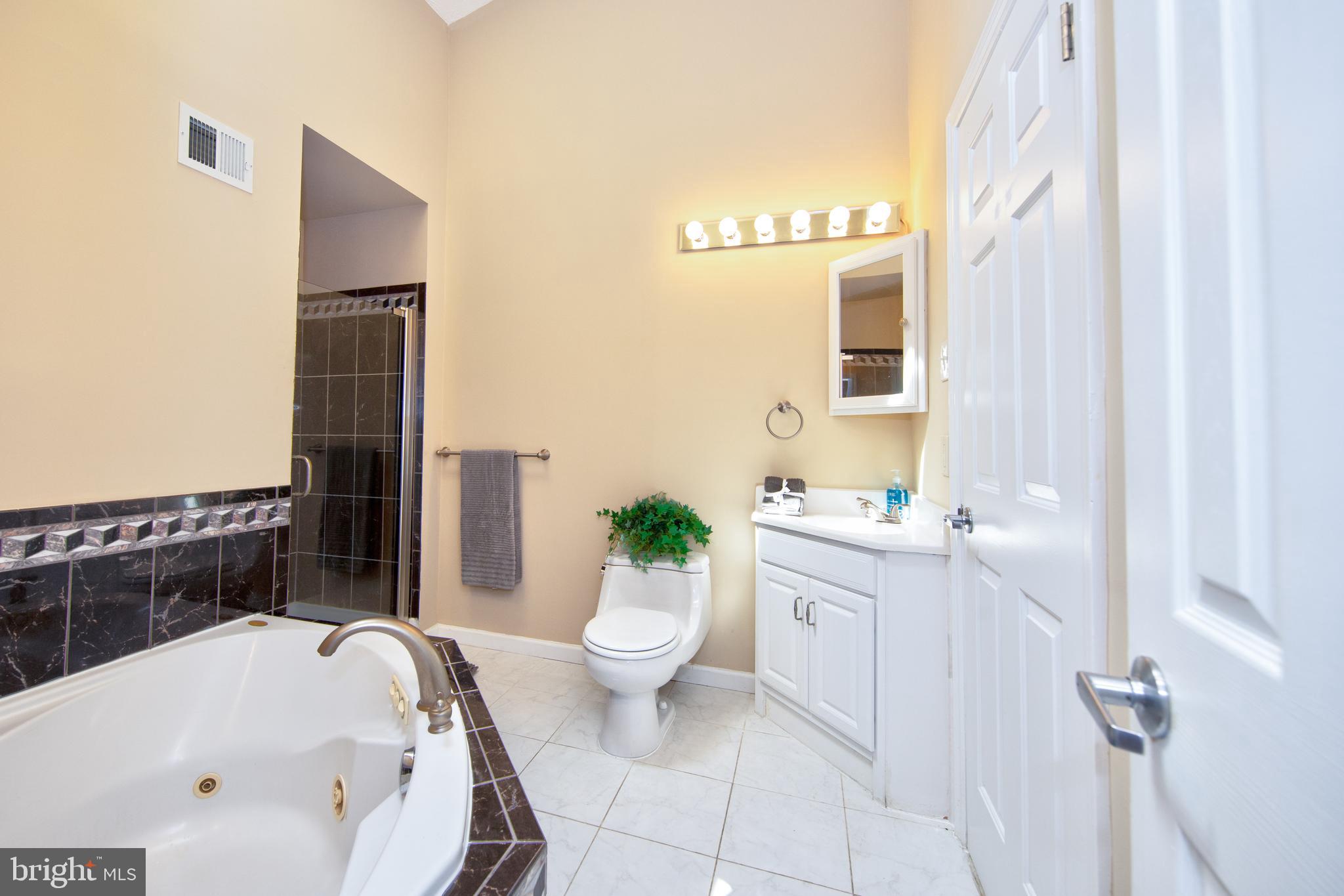 8728 Silver Hall Road Perry Hall, MD 21128 - Photo 17 of 29 Impressive custom bath w/ Jacuzzi soaking tub