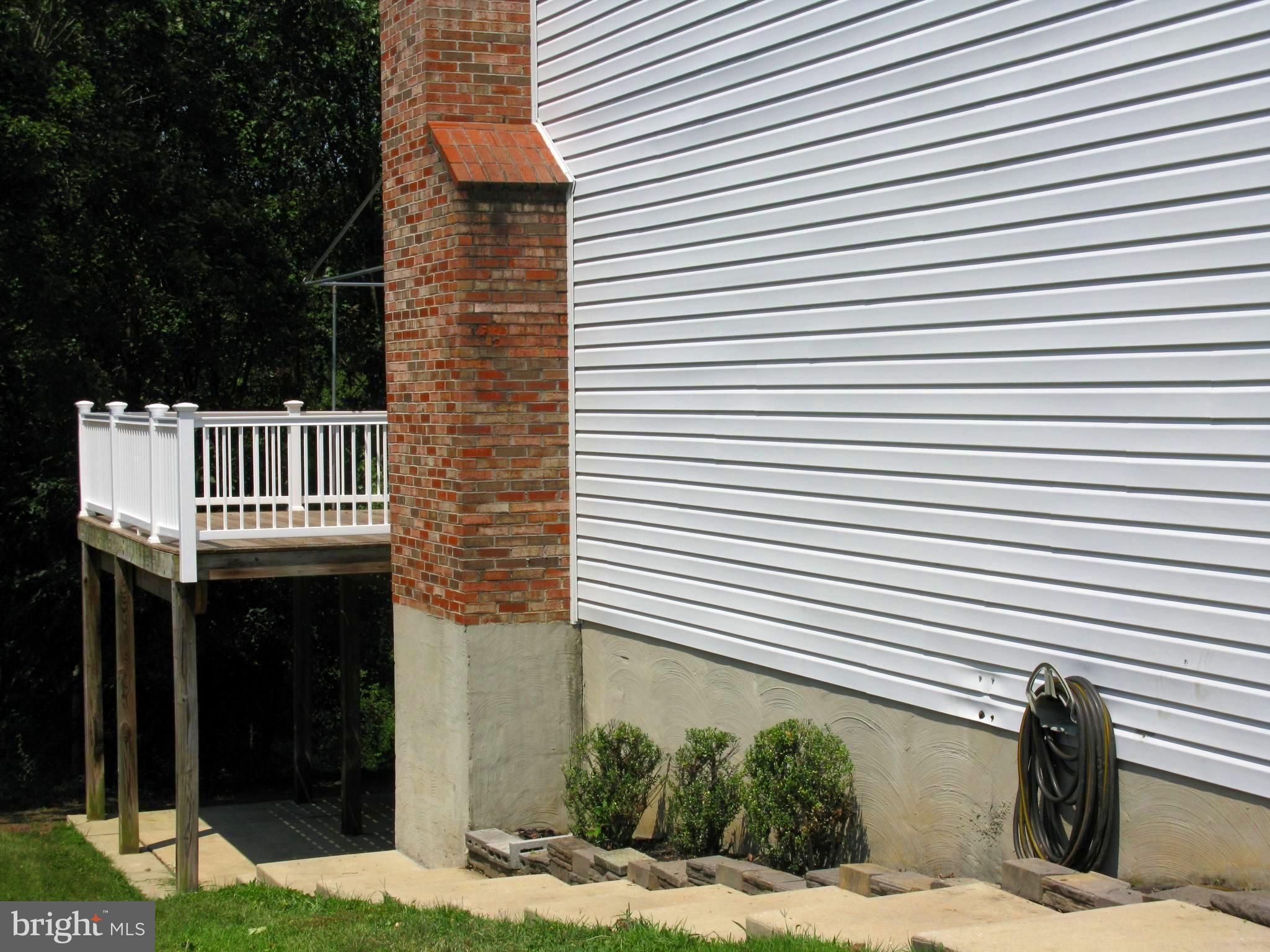 8728 Silver Hall Road Perry Hall, MD 21128 - Photo 28 of 29 Custom steps to Lg.rear patio/ walkout & Huge Deck