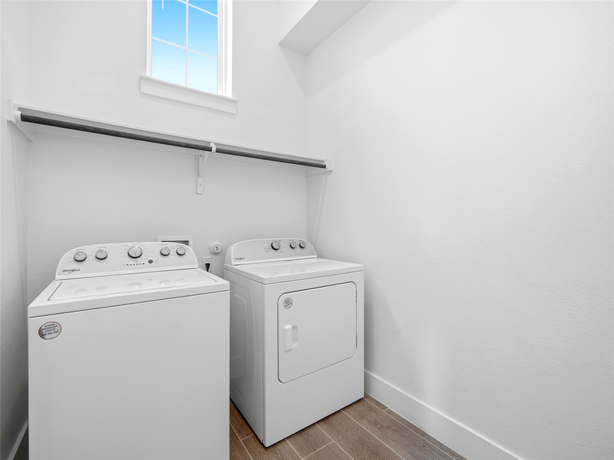 848 Wild Pecan Loop Buda, TX 78610 - Photo 37 of 49 Bright and airy laundry room with natural light.