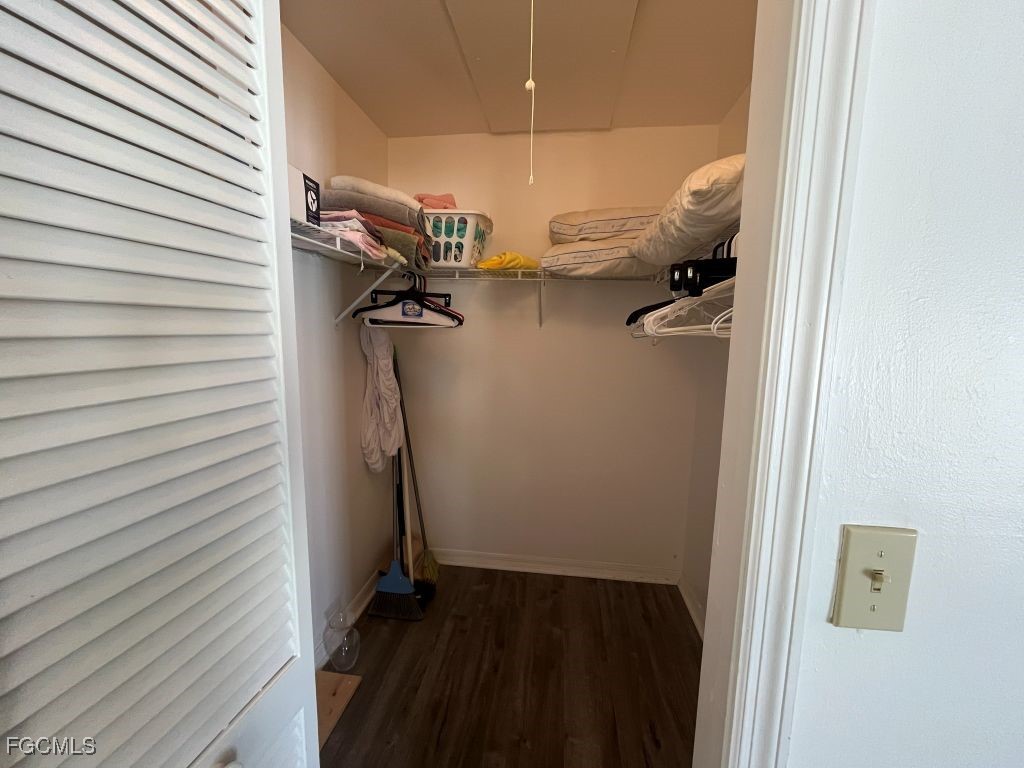 11500 Caravel Circle, Unit 4028 Fort Myers, FL 33908 - Photo 19 of 34 a view of walk in closet