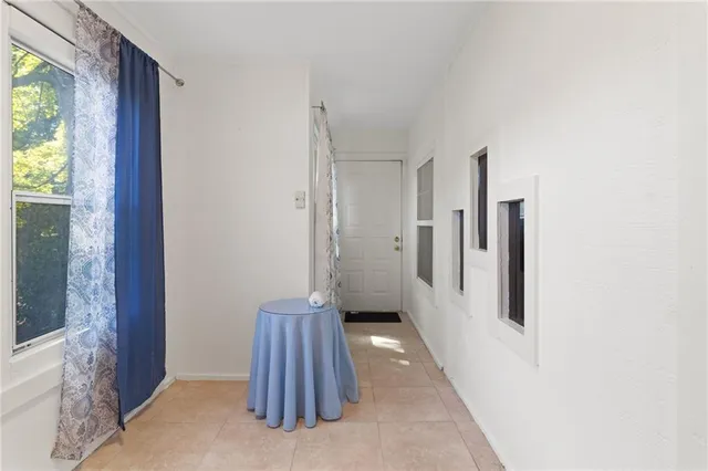 a view of room with window