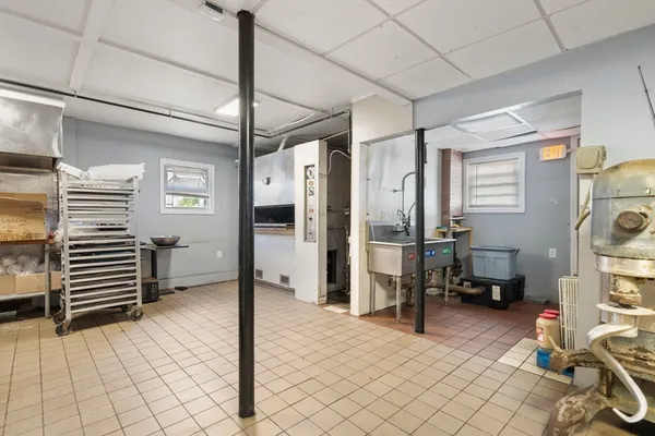 a view of a storage & utility room
