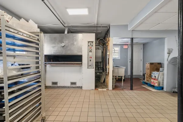 a view of storage and utility room