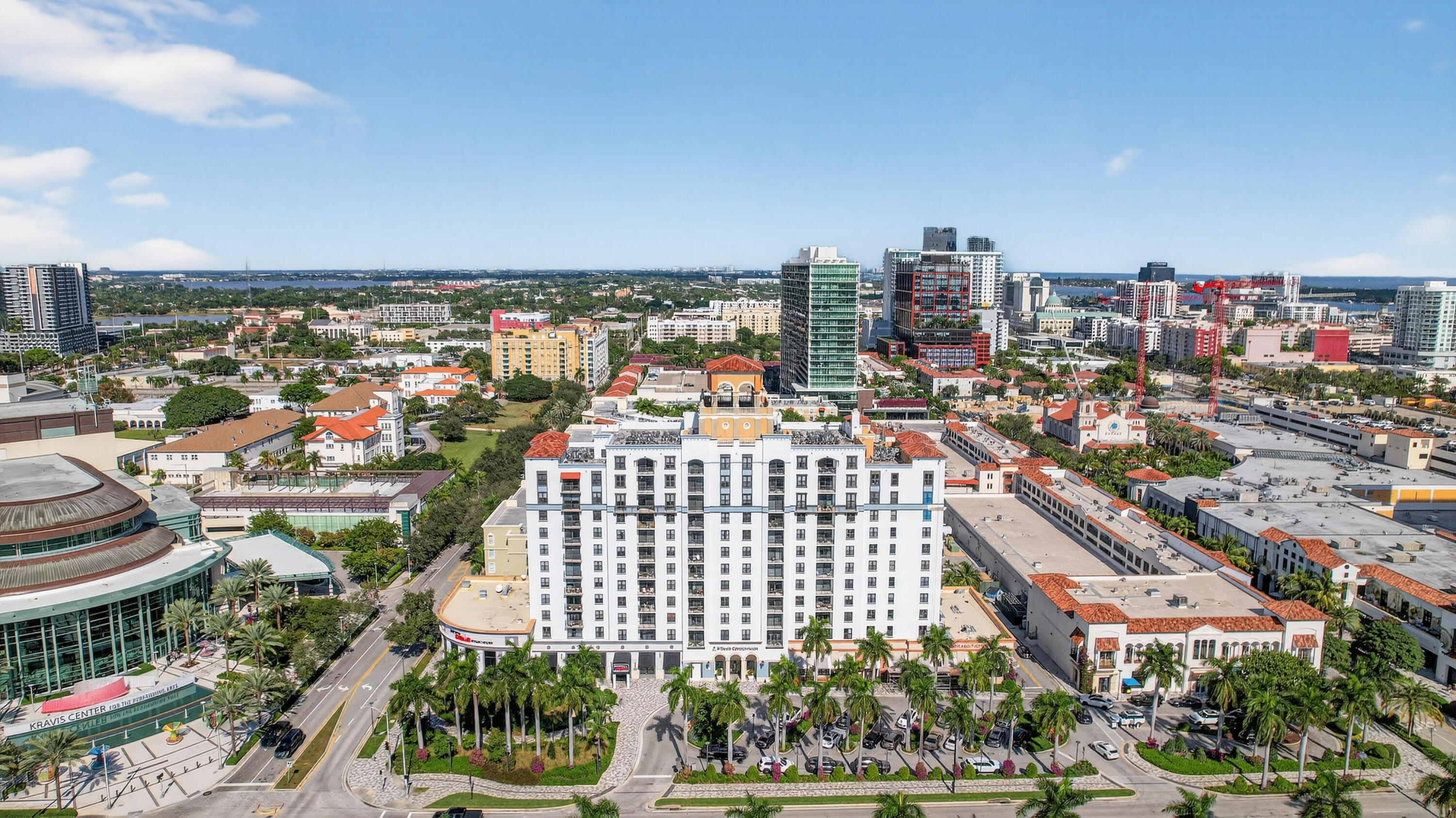 651 Okeechobee Boulevard, Unit 302 West Palm Beach, FL 33401 - Photo 25 of 29 a city view with tall buildings