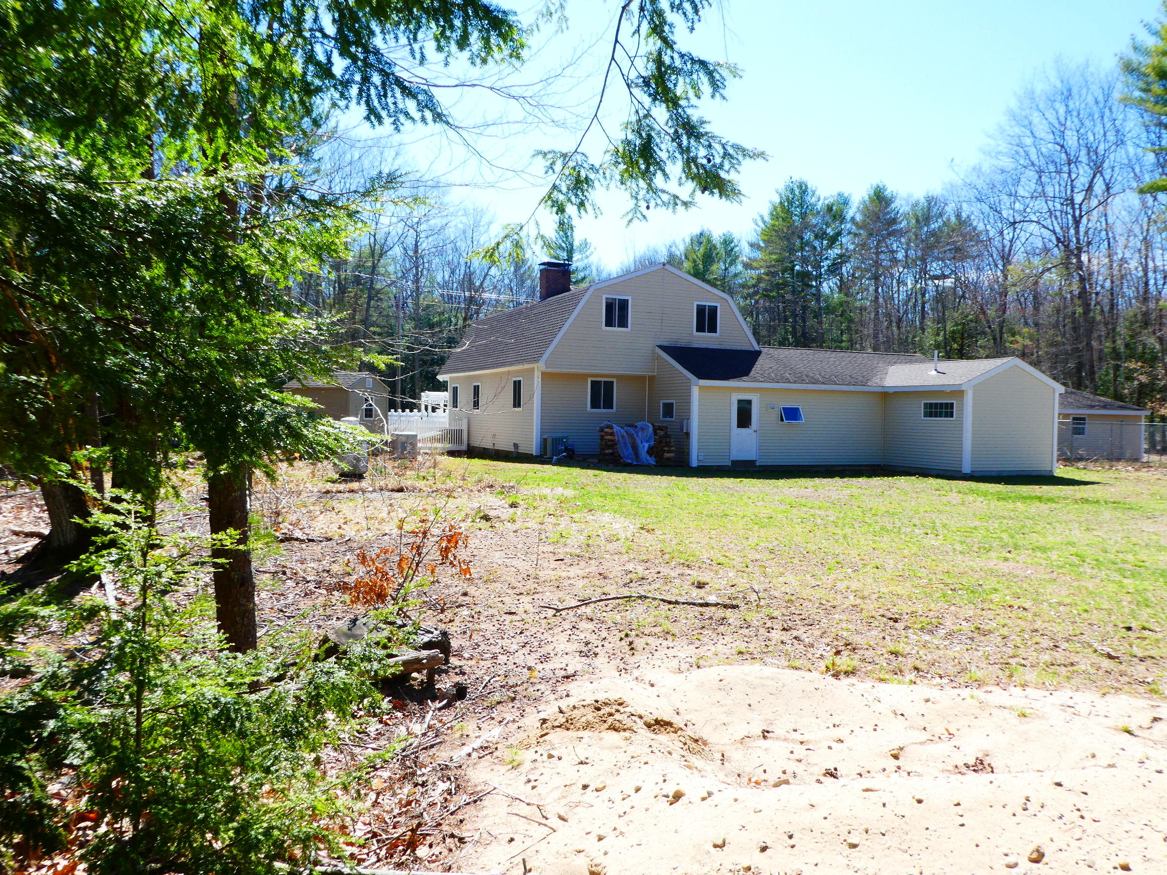 717 Cape Road Hollis Center, ME 04042 - Photo 43 of 47 back yard