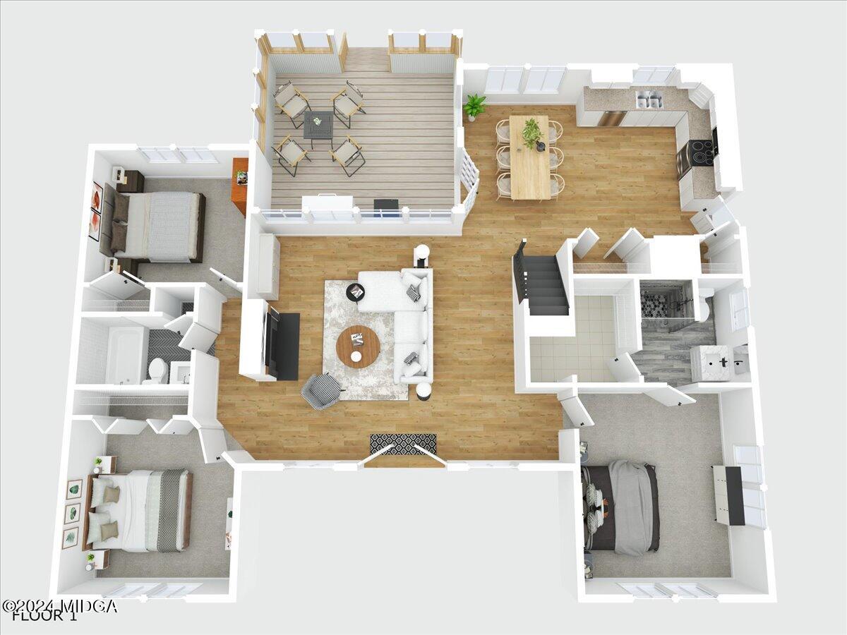 1320 Charles Johnson Road Forsyth, GA 31029 - Photo 27 of 28 04-3D Floorplan