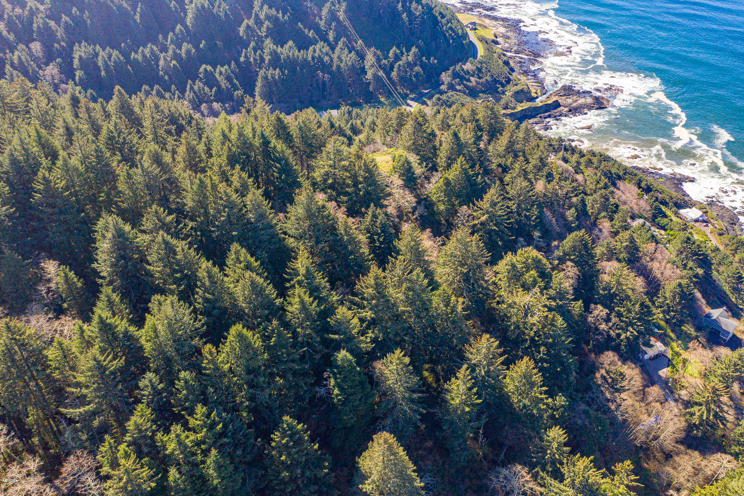 100 East Windy Way Yachats, OR 97498 - Photo 3 of 6 Aerial of Lot