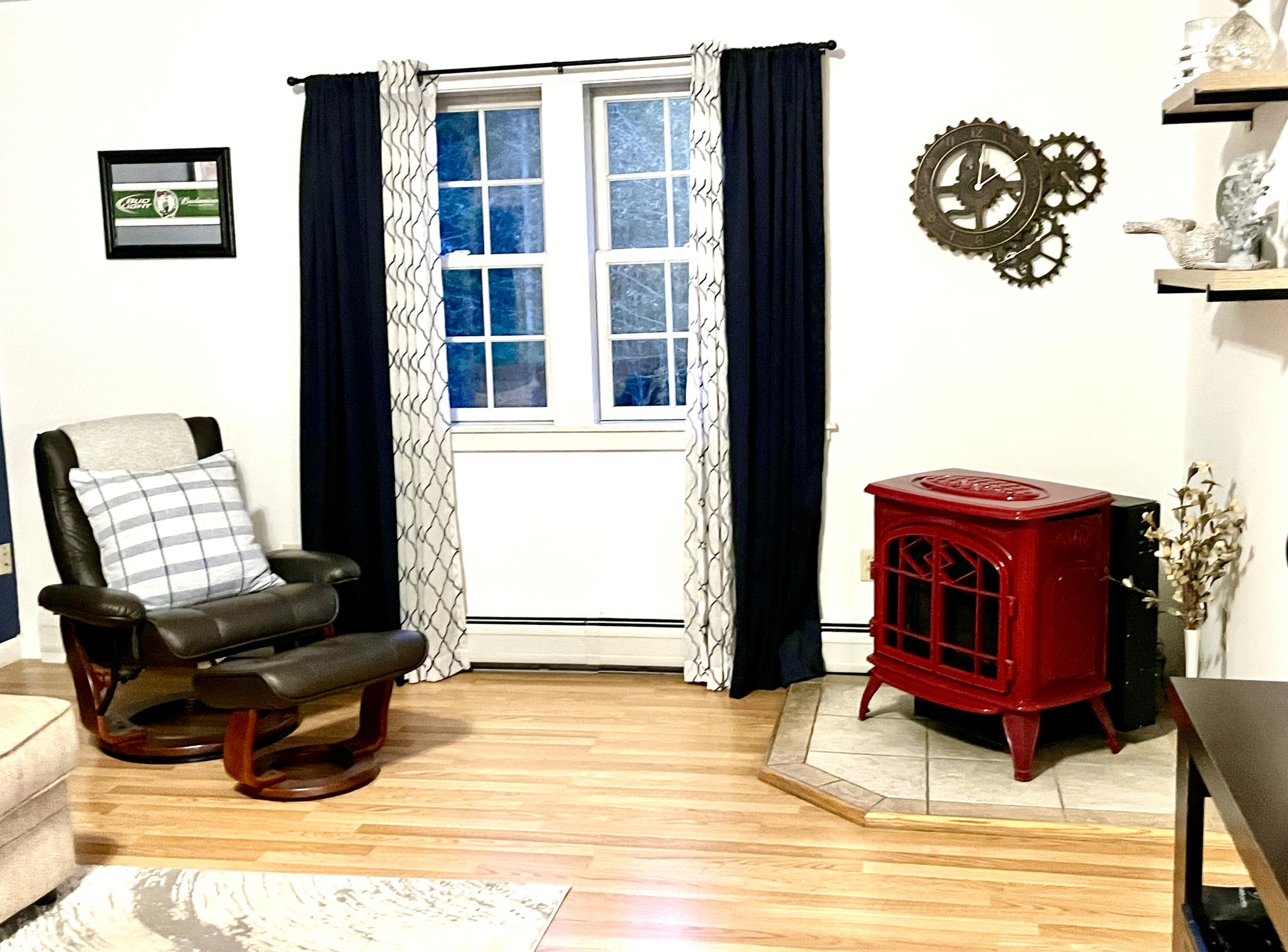 18 Tamarac Road Ellsworth, ME 04605 - Photo 15 of 41 Living room w pellet stove