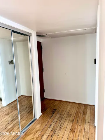 a view of empty room