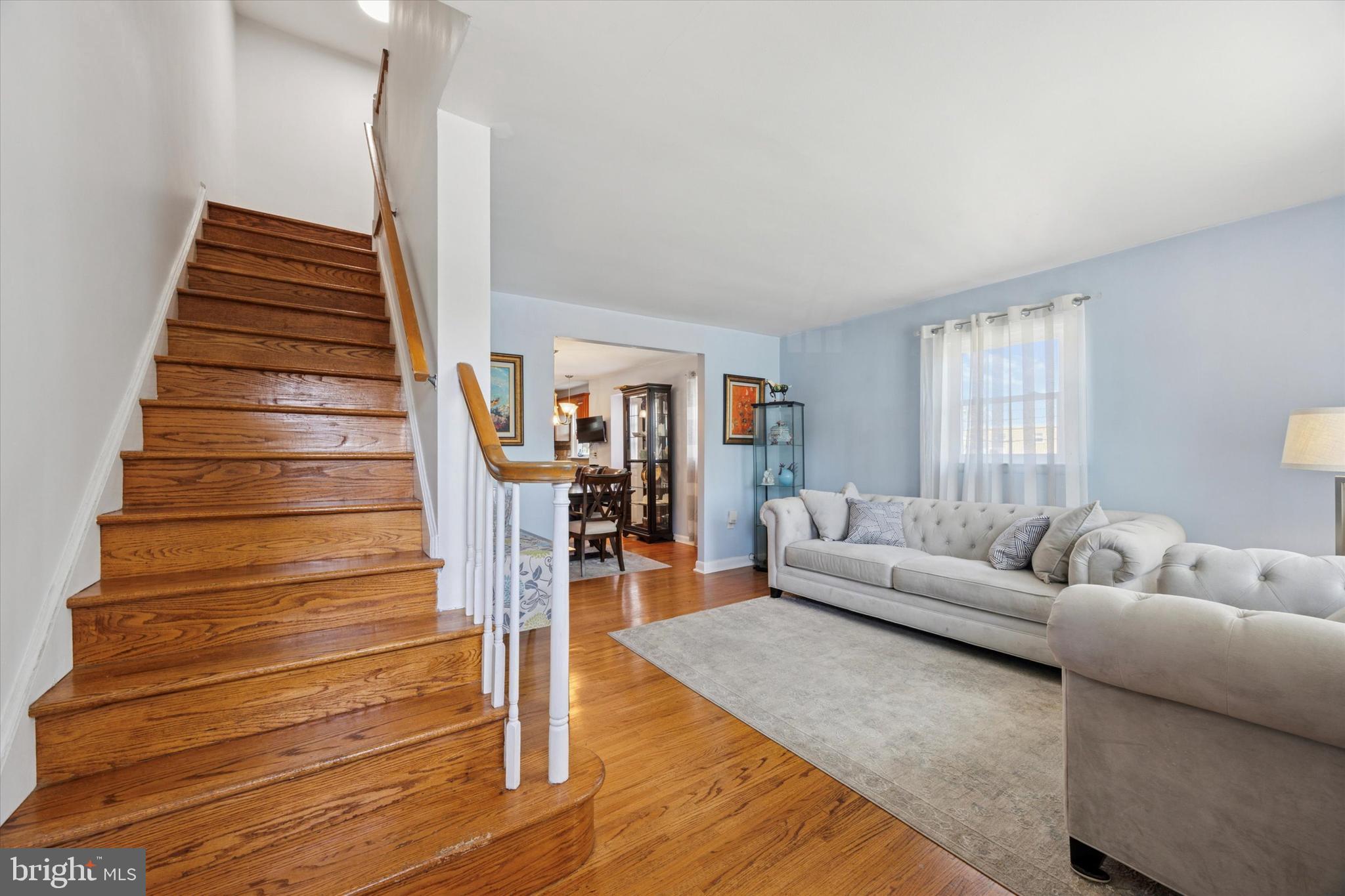 401 Haverford Road Folsom, PA 19033 - Photo 4 of 26 a living room with furniture and wooden floor
