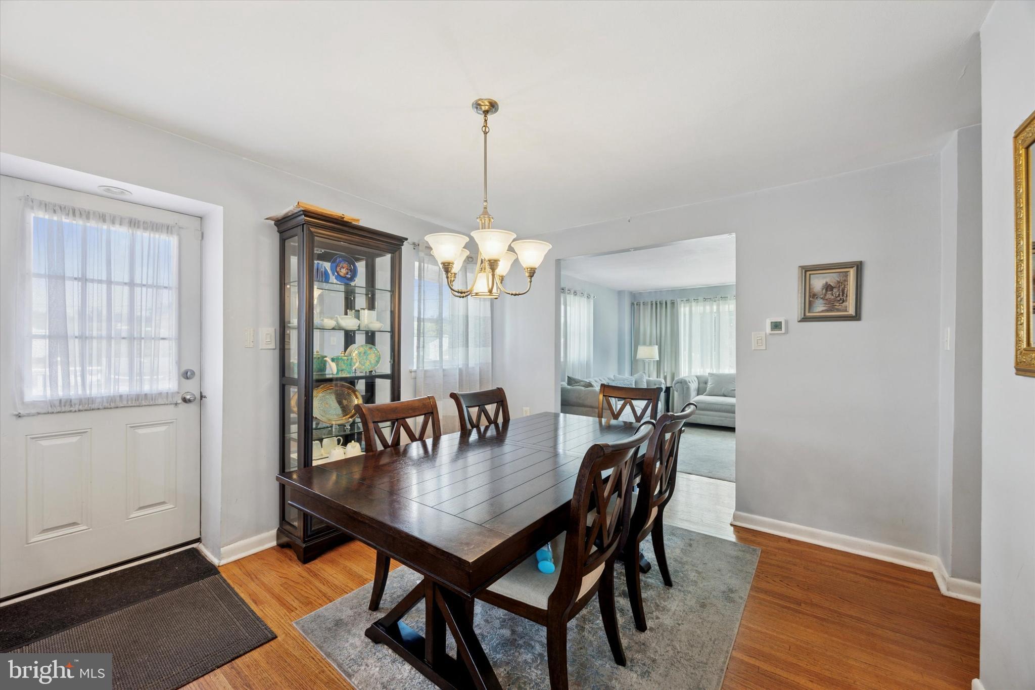 401 Haverford Road Folsom, PA 19033 - Photo 9 of 26 a view of a dining room with furniture window and wooden floor