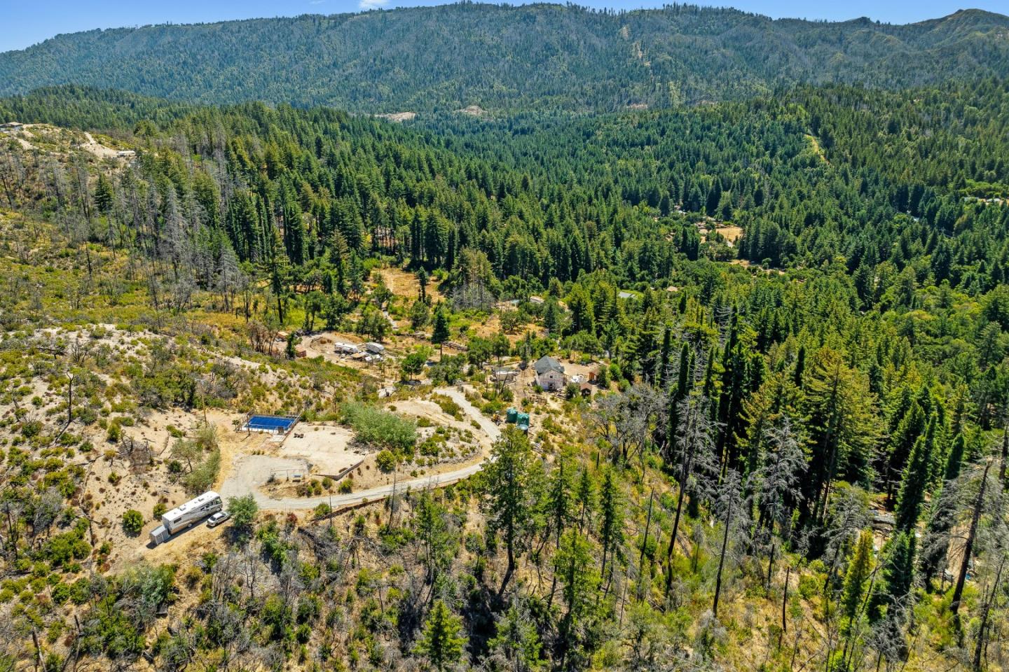 500 Hill House Road Boulder Creek, CA 95006 - Photo 15 of 22 a view of a green field