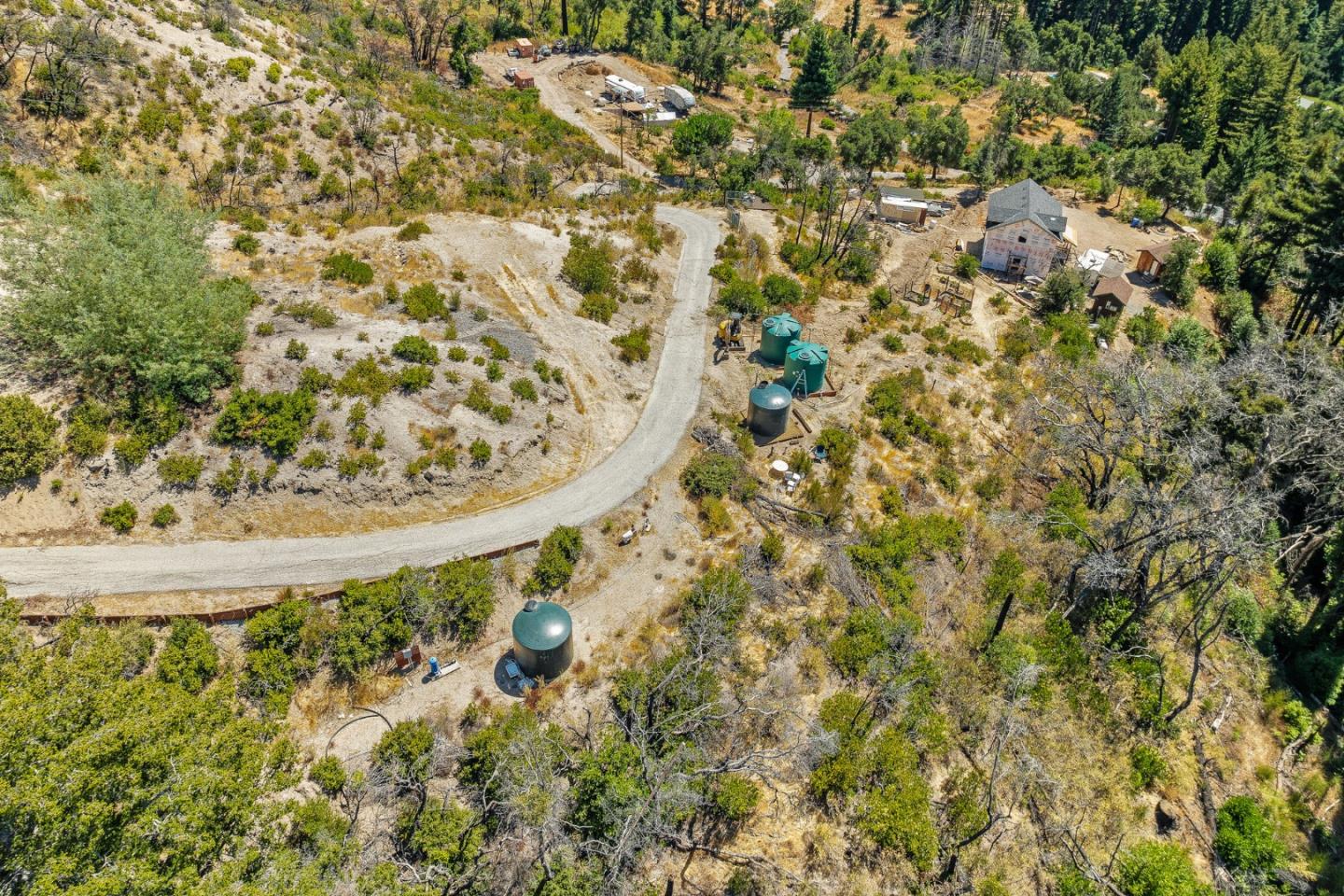 500 Hill House Road Boulder Creek, CA 95006 - Photo 18 of 22 a view of a yard