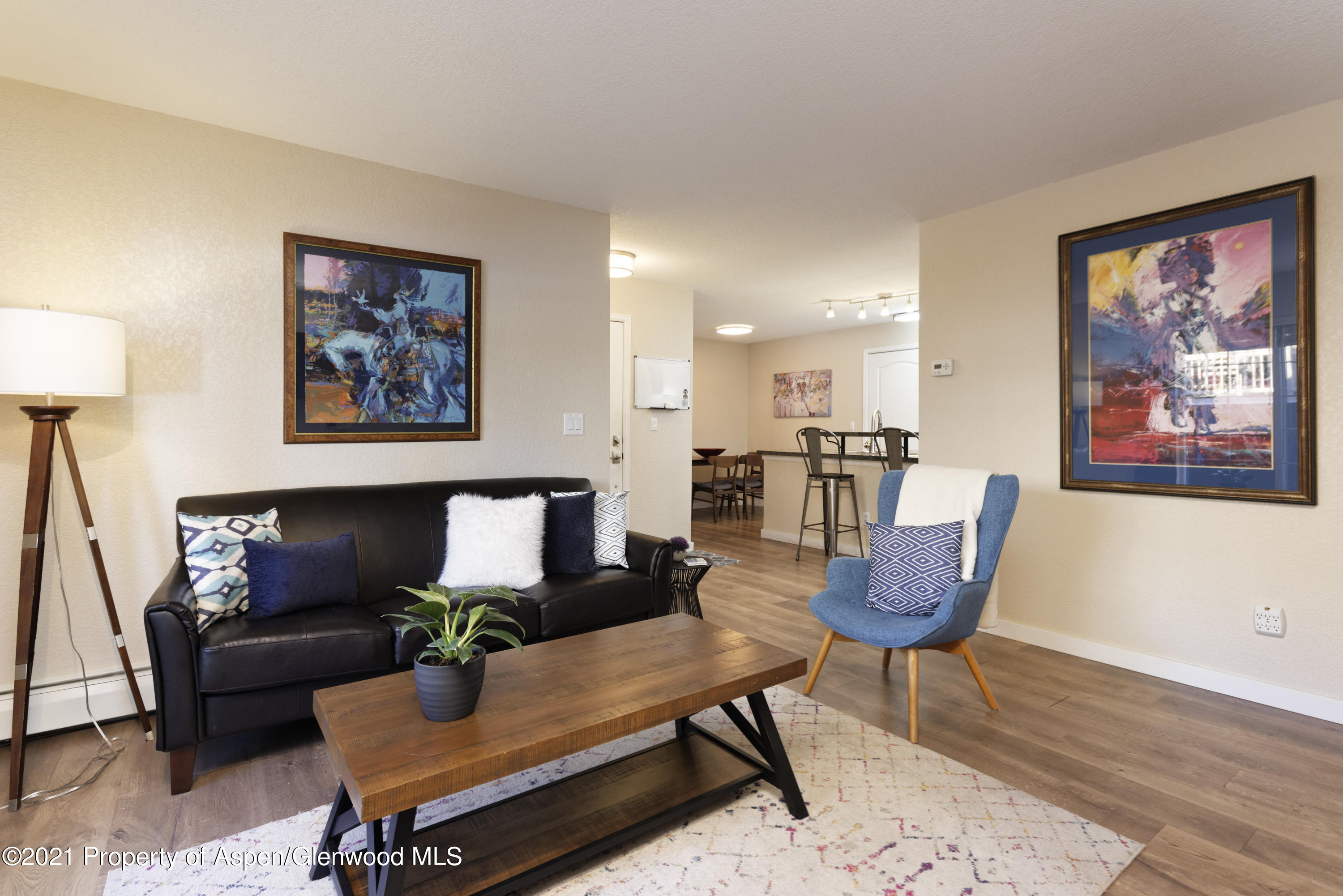 8104 Elk Lane Basalt, CO 81621 - Photo 3 of 13 a living room with furniture and kitchen view