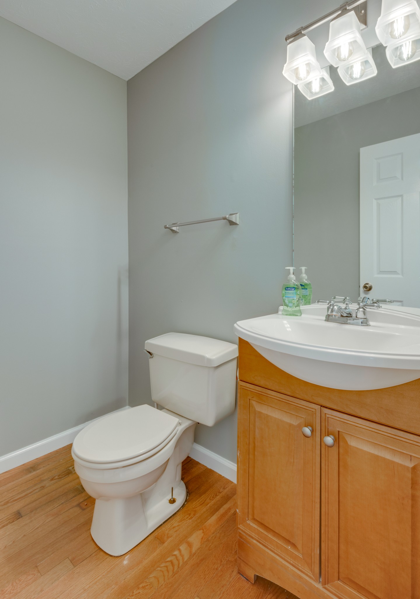 146 Howard Road White Bluff, TN 37187 - Photo 13 of 25 a bathroom with a sink a toilet and a mirror