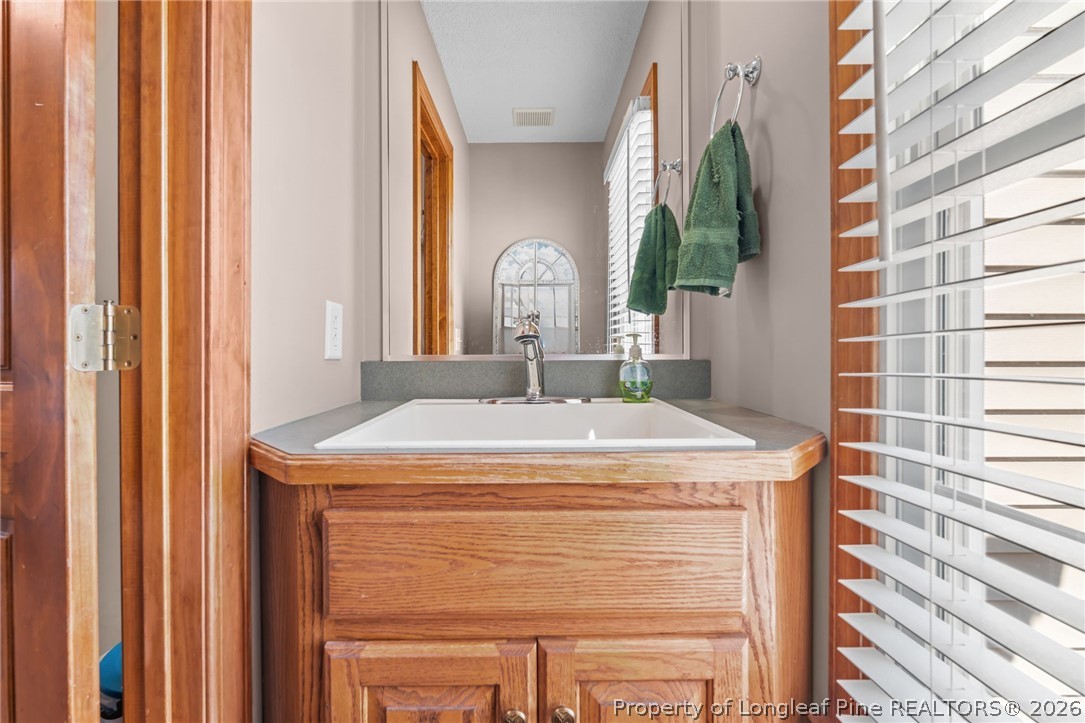 4240 Nicholson Road Cameron, NC 28326 - Photo 9 of 49 a room with a sink and a mirror