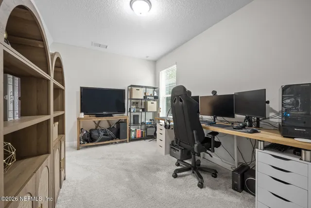 a view of a entryway door front of house