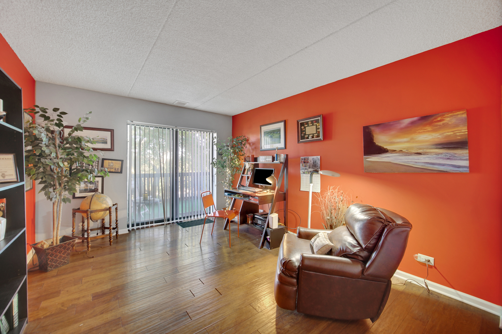 690 Chandler Road, Unit 302 Gurnee, IL 60031 - Photo 20 of 51 a living room with furniture and a wooden floor