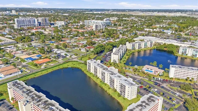 a view of a city from a lake