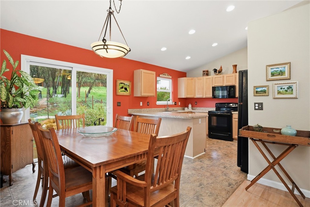 19072 Hidden Valley Road Hidden Valley Lake, CA 95467 - Photo 7 of 27 a view of a dining room with furniture window and outside view