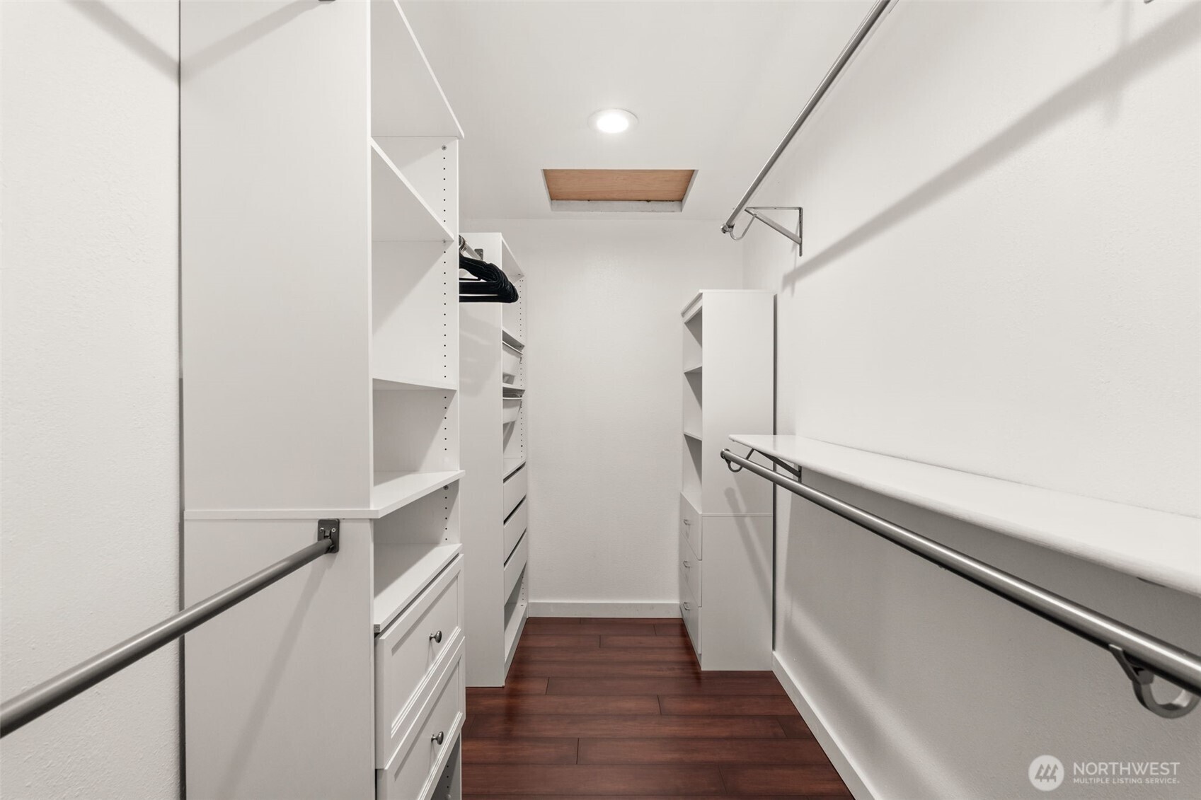 19234 121st Place Southeast Kent, WA 98031 - Photo 16 of 37 a view of a hallway with wooden floor and staircase