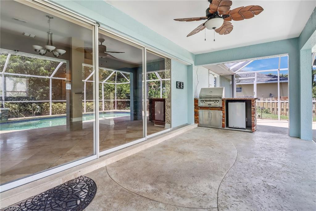 8116 Sandpiper Road Fort Myers, FL 33967 - Photo 21 of 29 Under cover lanai area