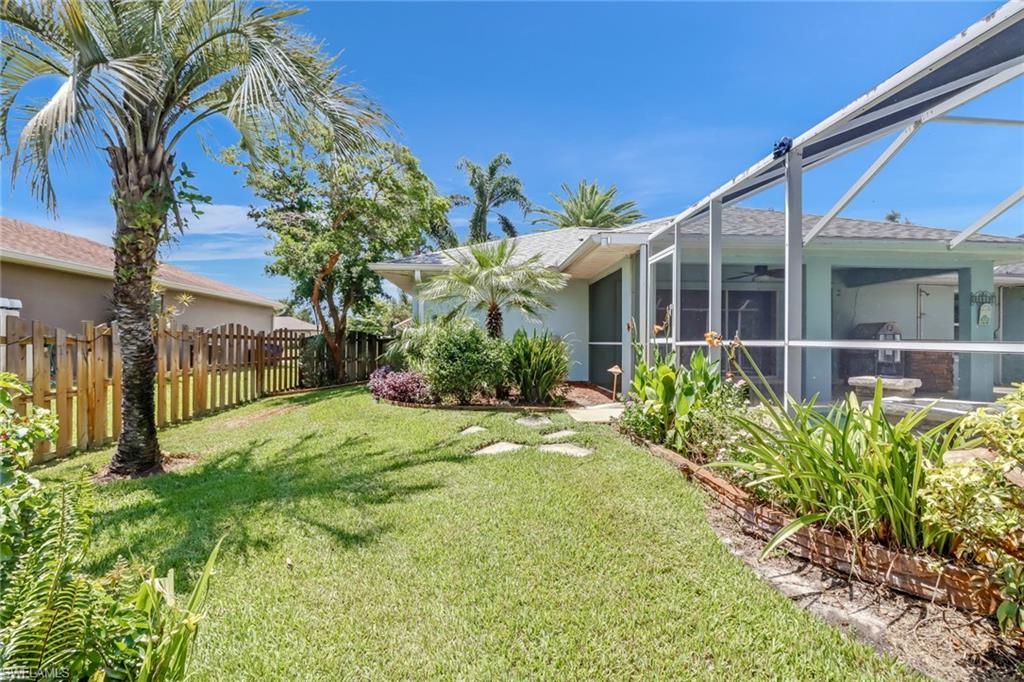 8116 Sandpiper Road Fort Myers, FL 33967 - Photo 27 of 29 View of yard all fenced in