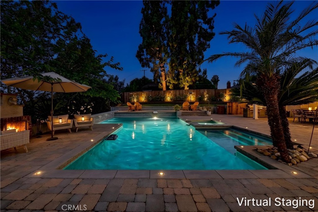 1448 West Domingo Road Fullerton, CA 92833 - Photo 56 of 68 Photo enhanced to twilight for marketing purposes.