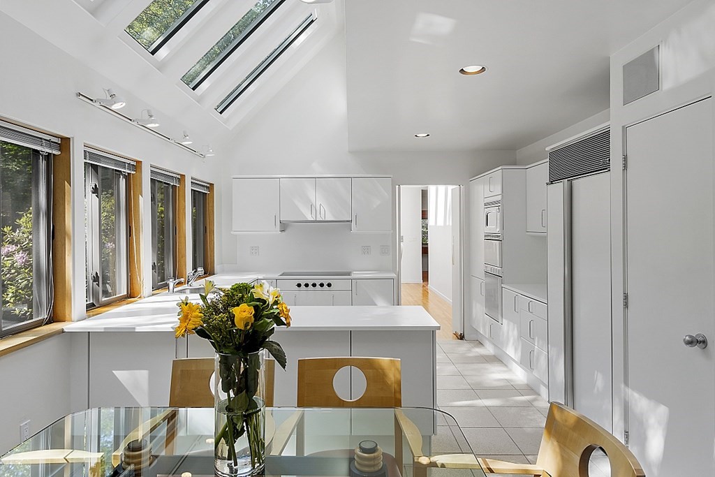 70 Davison Drive Lincoln, MA 01773 - Photo 10 of 37 a view of kitchen with furniture and wooden floor