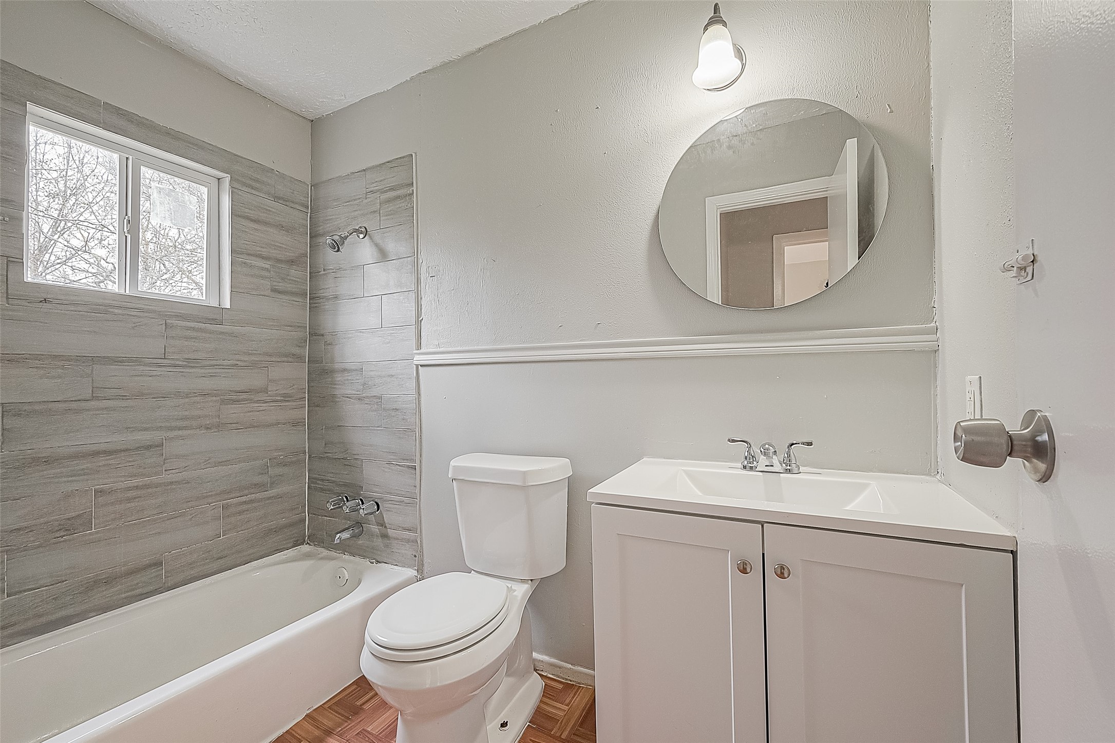 4910 Paradise Lane Houston, TX 77048 - Photo 14 of 15 a bathroom with a sink toilet and shower