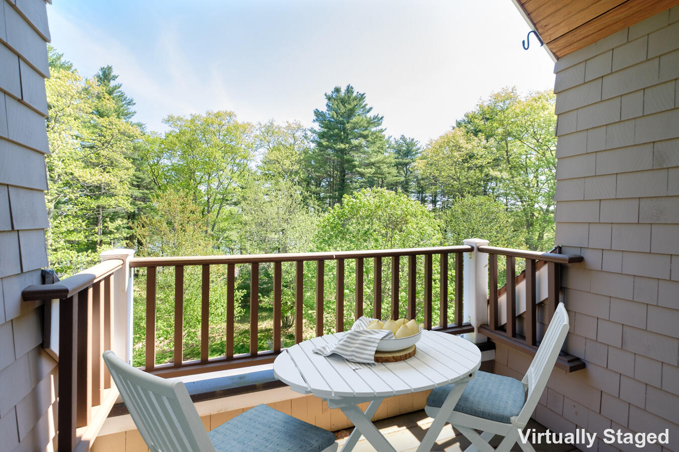 100 Shepard's Cove Road, Unit H305 Kittery, ME 03904 - Photo 23 of 45 Covered deck off Primary bedroom_Photo #