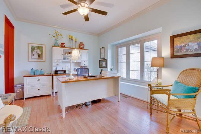 2165 Moorlands Howell, MI 48855 - Photo 18 of 36 Formal Dining Room Currently Used as Office