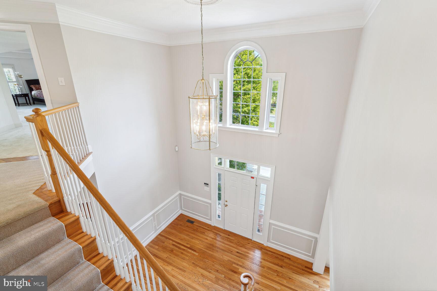 10408 Grey Fox Road Potomac, MD 20854 - Photo 24 of 47 Grand Foyer from Upper Level