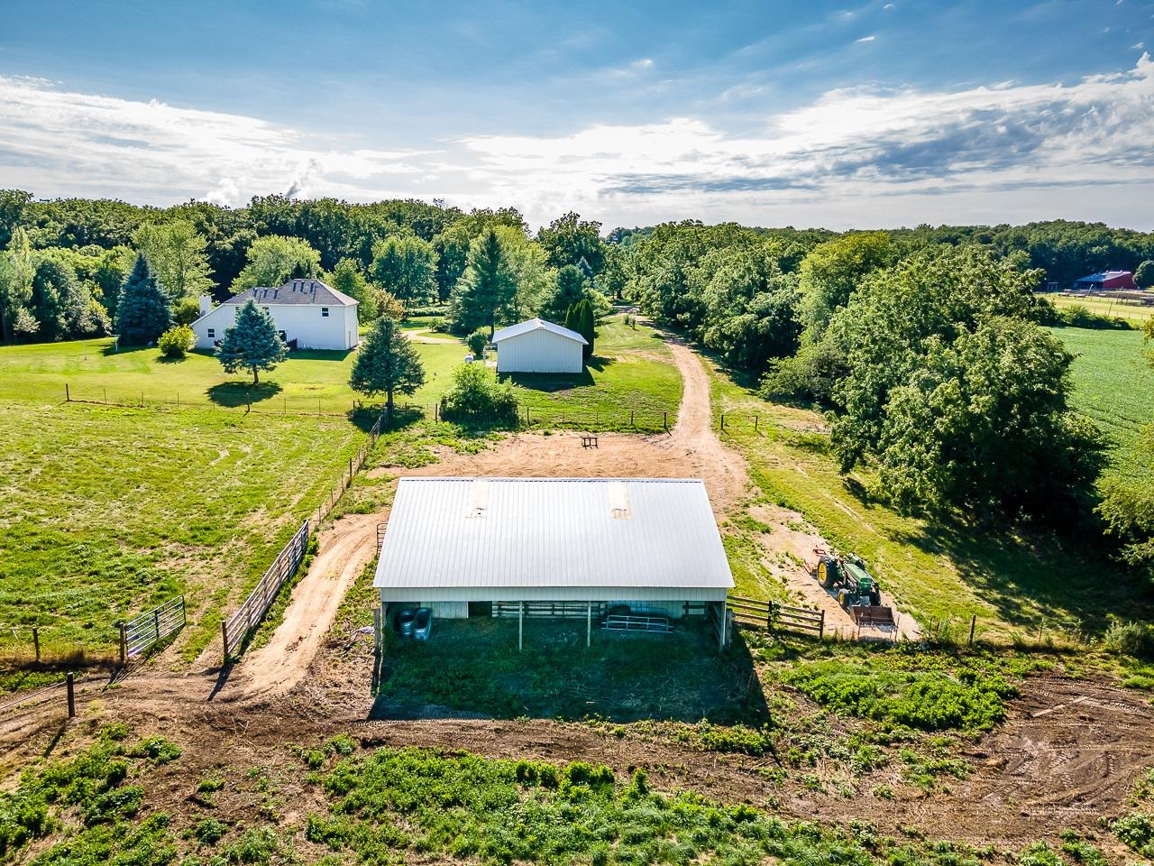 4661 North Marrill Road Byron, IL 61010 - Photo 35 of 39 a view of a yard with an outdoor space