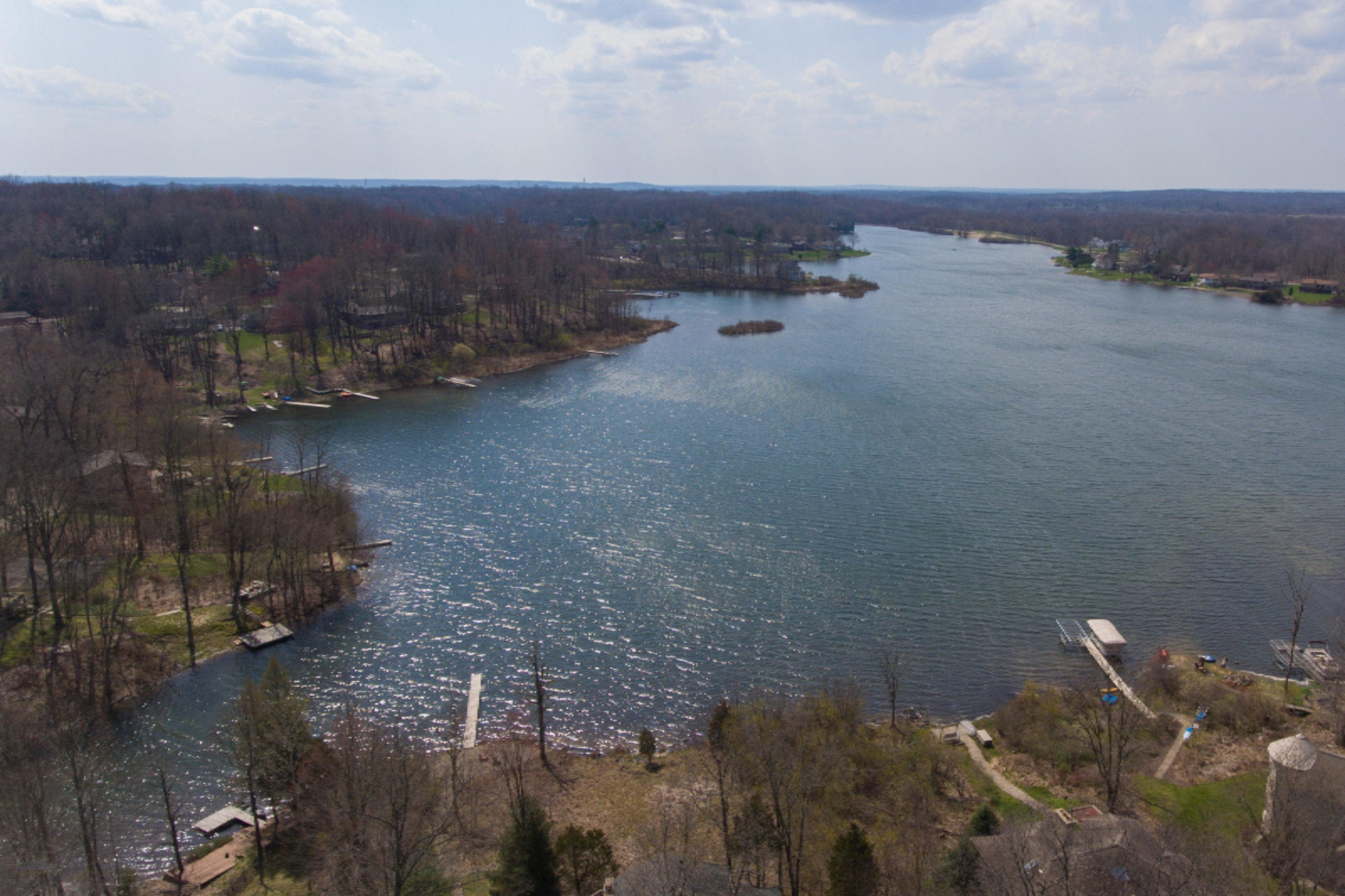 53 Doster Road Plainwell, MI 49080 - Photo 3 of 3 overhead lake doster