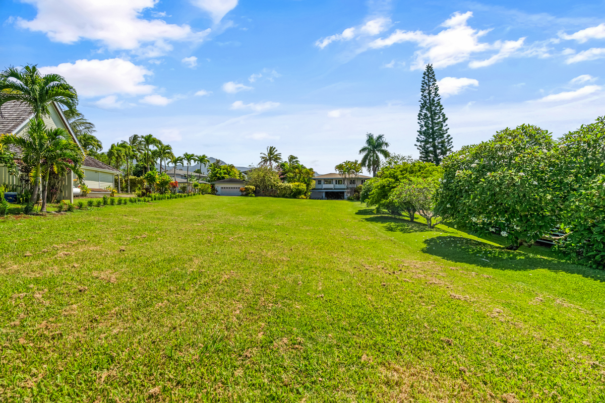 4890 Akai Road Princeville, HI 96722 - Photo 11 of 15 a view of a lake with a big yard
