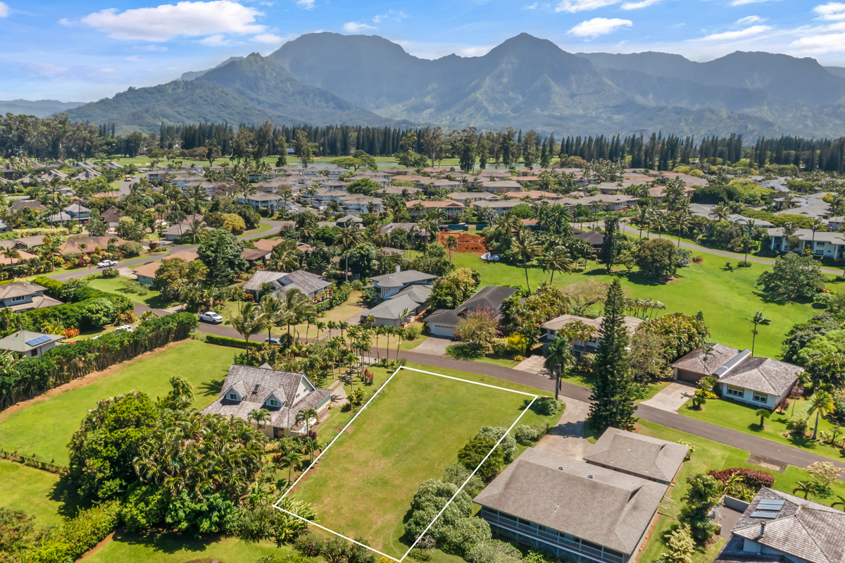 4890 Akai Road Princeville, HI 96722 - Photo 3 of 15 a view of a city with a lake