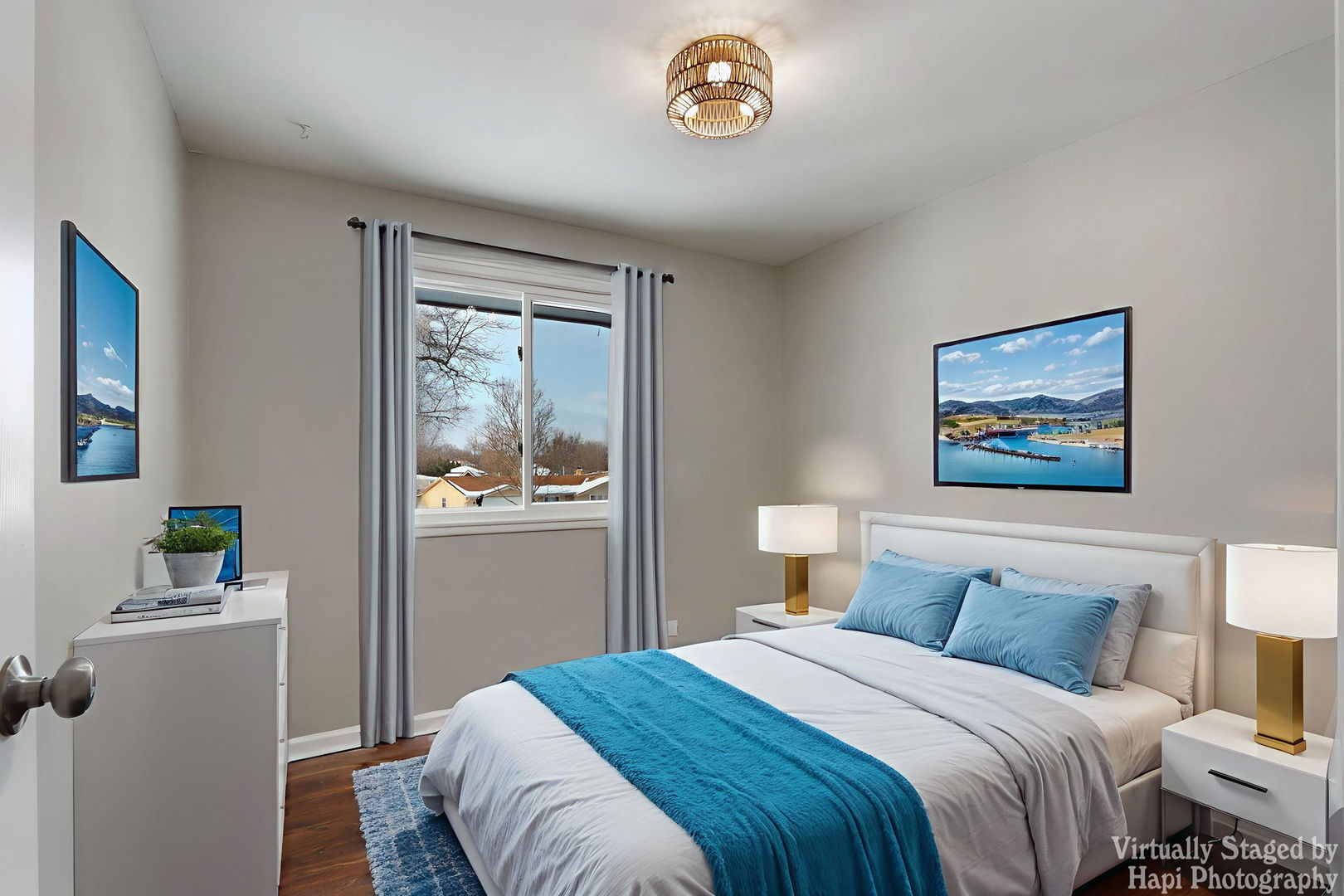 1835 West Weathersfield Way Schaumburg, IL 60193 - Photo 25 of 54 a bedroom with a bed and a window