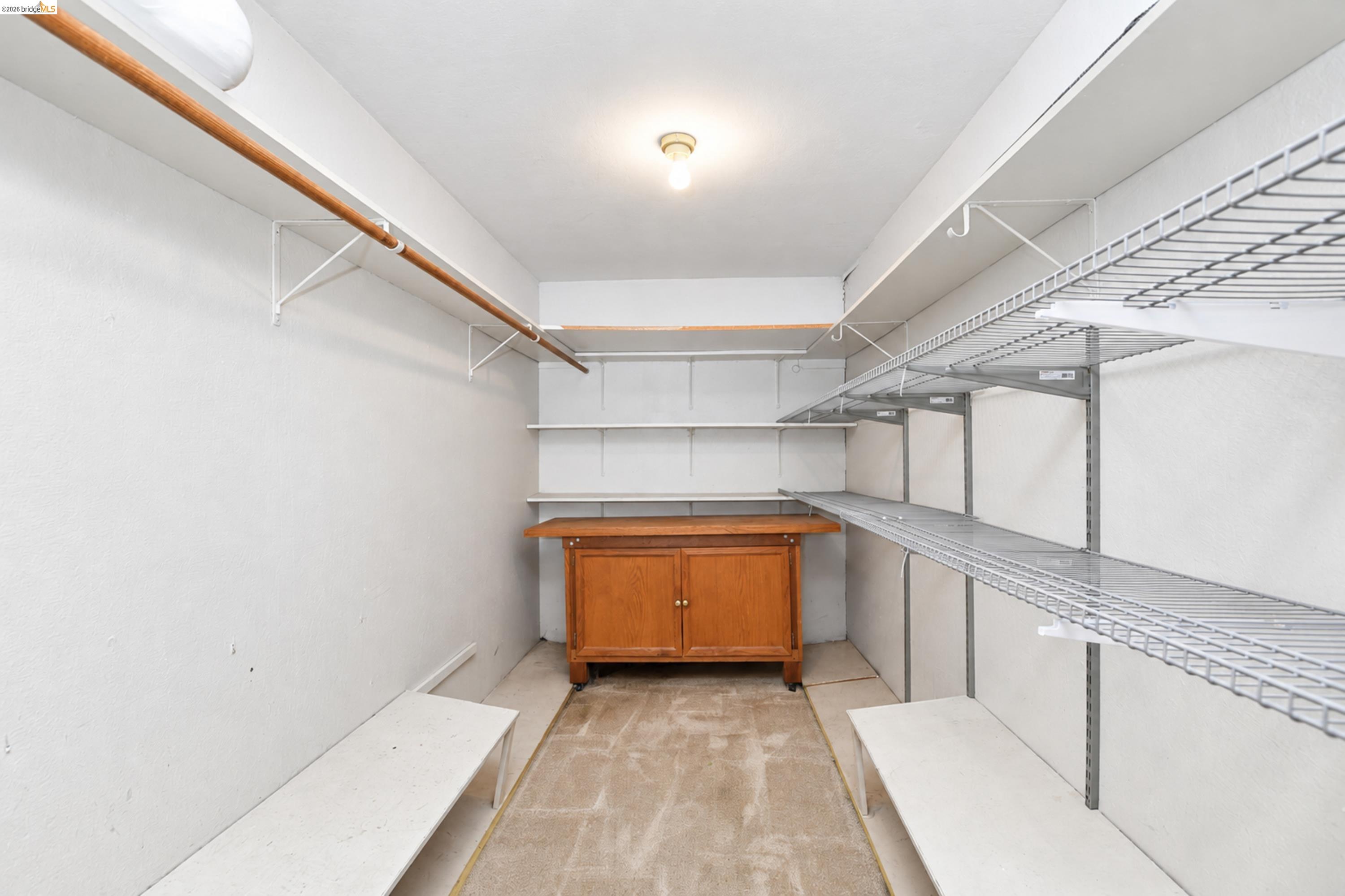 340 West Bolton Road Oakley, CA 94561 - Photo 33 of 87 Integrated closet system with metal shelving and hanging rods