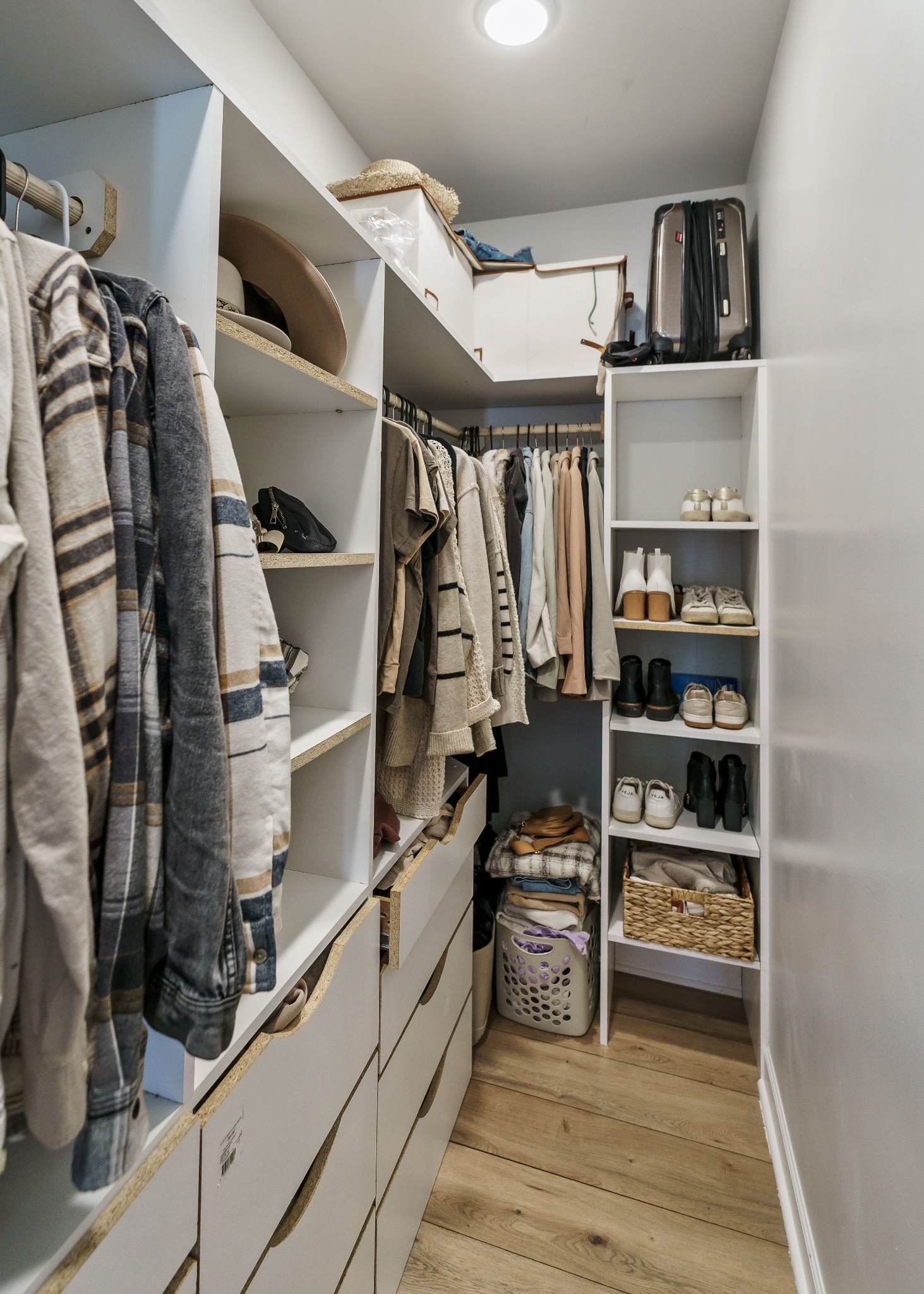 241 Ferrells Loop Road Manchester, TN 37355 - Photo 31 of 45 a view of walk in closet with clothes and shoes