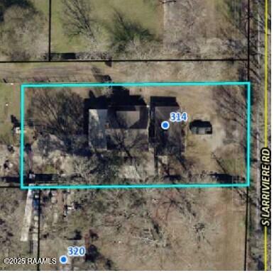 314 South Larriviere Road Youngsville, LA 70592 - Photo 14 of 14 Property Line Picture
