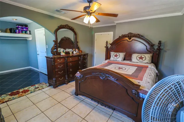 a view of dresser with window