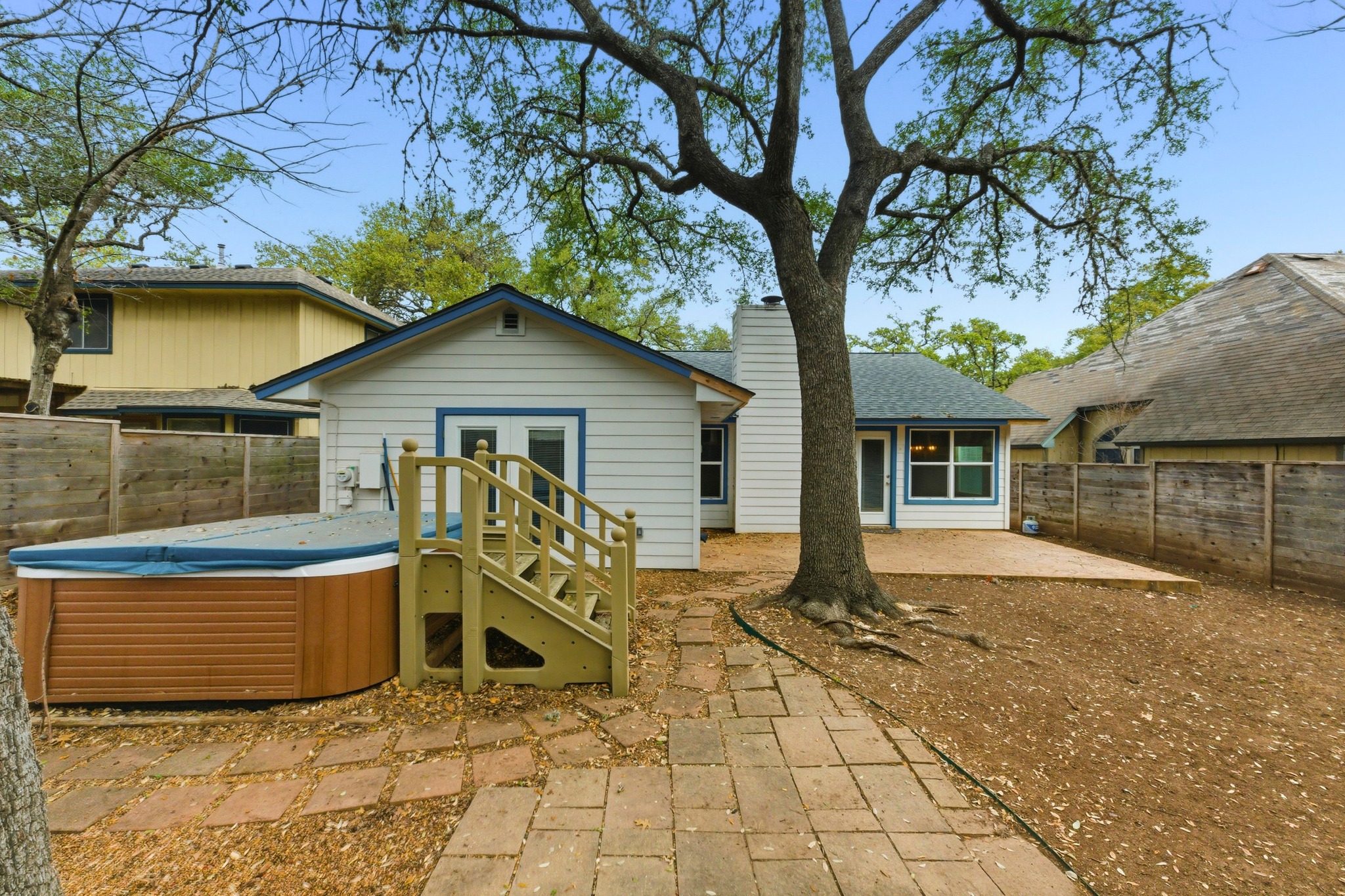 723 Shade Tree Drive Austin, TX 78748 - Photo 20 of 29 a front view of a house with garden
